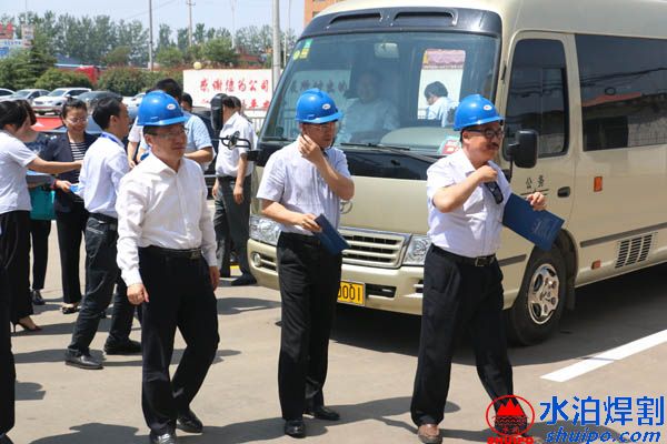 侯典峰、王力舟來(lái)水泊焊割